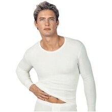 Medima Unterwäsche Langarmshirt (40% Angora und Baumwolle) weiss Herren (Gr. XL-XXL)