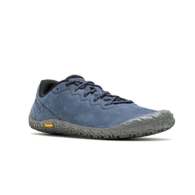 Merrell Minimal-Laufschuhe Vapor Glove 6 Leder blau Herren