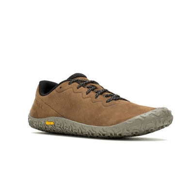 Merrell Minimal-Laufschuhe Vapor Glove 6 Leder braun Herren