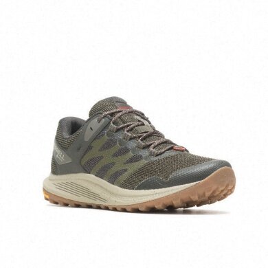 Merrell Trail-Laufschuhe Nova 3 GTX (wasserdicht, atmungsaktiv) olive Herren