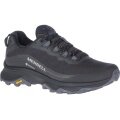 Merrell Trail-Laufschuhe Moab Speed GTX (wasserdicht) schwarz/asphaltgrau Damen