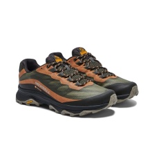 Merrell Trail-Laufschuhe Moab Speed GTX (wasserdicht) khakigrün/orange Herren