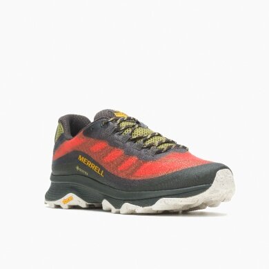 Merrell Trail-Laufschuhe Moab Speed GTX (wasserdicht) rot/schwarz Herren