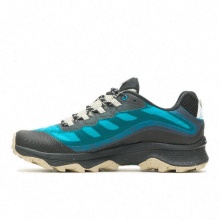 Merrell Trail-Laufschuhe Moab Speed GTX (wasserdicht) blau/schwarz Herren