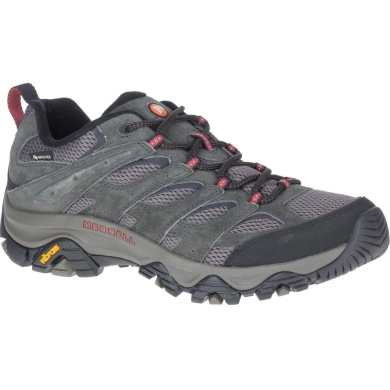 Merrell Wanderschuhe Moab 3 GTX (wasserdicht und atmungsaktiv) dunkelgrau Herren