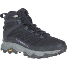 Merrell Wanderschuhe Moab Speed Thermo Mid WP (Spikesohle, wasserdicht) schwarz Damen