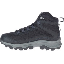 Merrell Wanderschuhe Moab Speed Thermo Mid WP (Spikesohle, wasserdicht) schwarz Damen