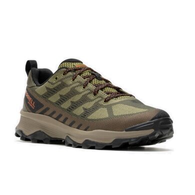 Merrell Wanderschuhe Speed Eco WP (wasserdicht, atmungsaktiv) khaki/grün Herren