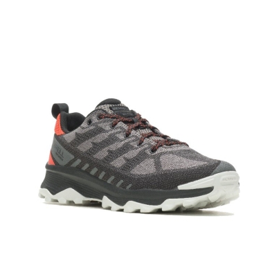 Merrell Wanderschuhe Speed Eco WP (wasserdicht, atmungsaktiv) charcoal/rot Herren