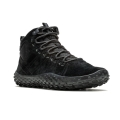 Merrell Sneaker Wrapt Mid (Minimal-Laufschuhe, Leder) schwarz Herren