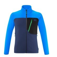 Millet Fleecejacke Seneca (Polartec Power Grid) saphirblau/elektrikblau Herren