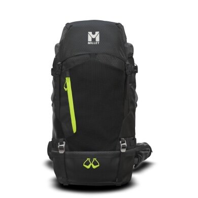 Millet Wanderrucksack Ubic (für Mehrtagestouren, komfortables Tragesystem, vielseitig, funktionell) schwarz Herren - 40 Liter