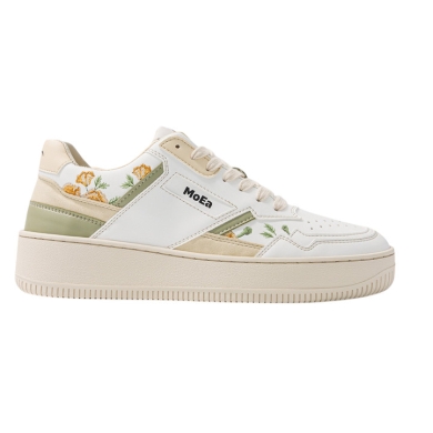 MoEa Sneaker Gen1 Frida Kahlo weiss/beige Damen