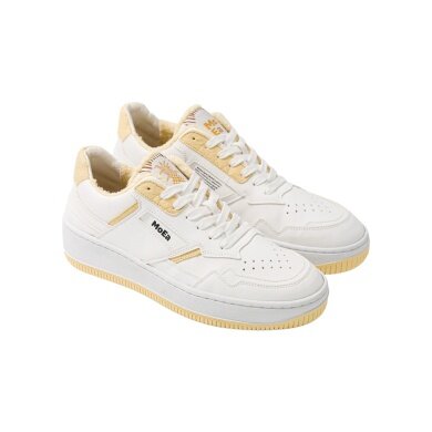 MoEa Sneaker Gen1 Pineapple Light Yellow - weiss/gelb