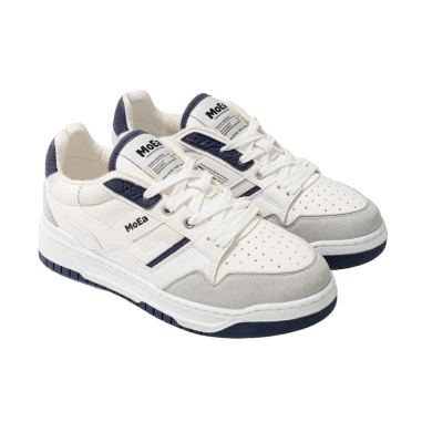 MoEa Sneaker Gen2 Mushroom - weiss/navyblau