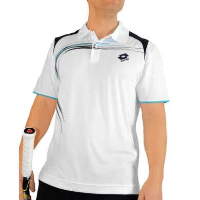 Lotto Tennis-Polo Trail weiss/navy Herren