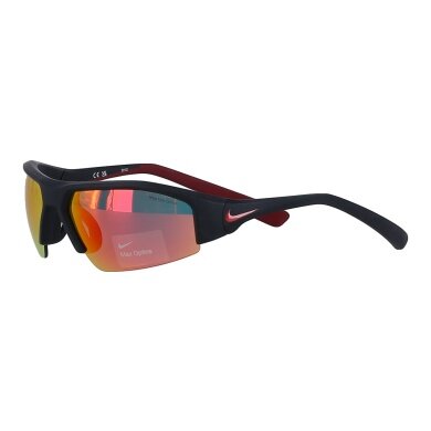 Nike Sport Sonnenbrille Skylon Ace 22 matt schwarz/rot - 1 Brille mit Schutzhülle