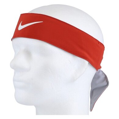 Nike Stirnband Promo braunrot/weiss - 1 Stück