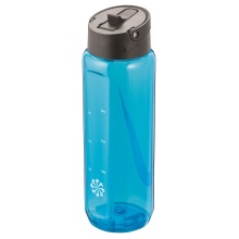 Nike Trinkflasche TR Renew Recharge Straw Bottle (mit Trinkhalm) blau 700ml