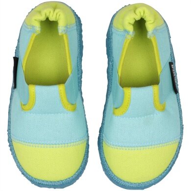 nanga Hausschuhe Slipper Klette 06 türkis Kleinkinder/Kinder (Größe 26-30)