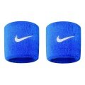 Nike Schweissband Swoosh (72% Baumwolle) royal - 2 Stück