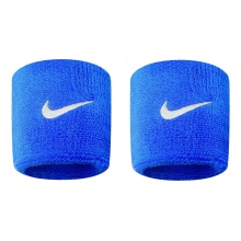 Nike Schweissband Swoosh (72% Baumwolle) royal - 2 Stück