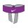 Nike Stirnband Premier Head Tie Rafael Nadal vivid violett/weiss - 1 Stück