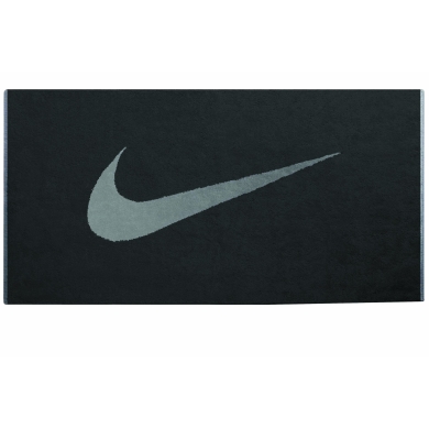 Nike Duschtuch Sport Towel Large (100% Baumwolle) schwarz 120x60cm