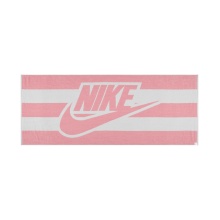 Nike Duschtuch Club Pool Towel (Baumwolle) pink/weiss 170x70cm