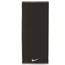 Nike Handtuch Fundamental Towel NP (Baumwolle) schwarz/weiss 81x36cm