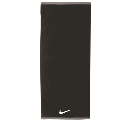 Nike Handtuch Fundamental Towel NP (Baumwolle) schwarz/weiss 81x36cm