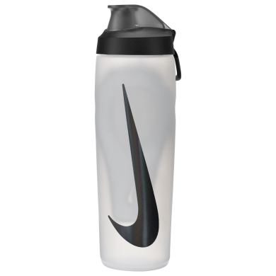 Nike Trinkflasche Refuel Bottle Locking Lid transparent/schwarz 709ml