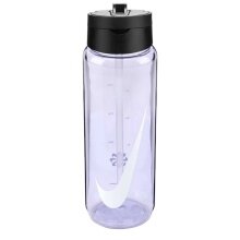 Nike Trinkflasche TR Renew Recharge Straw Bottle (mit Trinkhalm) violett 700ml