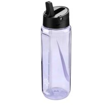 Nike Trinkflasche TR Renew Recharge Straw Bottle (mit Trinkhalm) violett 700ml