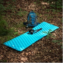 Nils Camp Isomatte NC4007 (selbstaufblasend) blau 240x60x5cm