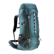 Nils Camp Wanderrucksack NC1949 Bergen 65 Liter blau/grün