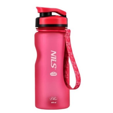 Nils Camp Trinkflasche NC1740 Tritan (BPA frei) 600ml rosa/pink