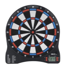 Nils Fun Dartscheibe Elektronik TDE01 für bis zu 8 Spieler (inkl. 6 Darts)