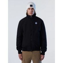 North Sails Übergangsjacke Sailor Jacket (Stehkragen, wasserdicht, winddicht) schwarz Herren