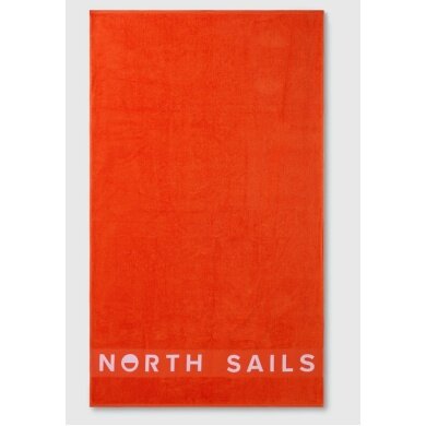 North Sails Duschtuch/Strandtuch (Bio-Baumwolle) orange