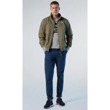 North Sails Übergangsjacke Sailor 2.0 (Stehkragen, wasserabweisend, leicht) dustyolive/braun Herren