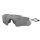 Oakley Sonnenbrille Radar EV Path Polarisiert (Glasfarbe: Prizm black polarized) weiss glänzend - 1 Brille mit Hartschalenetui