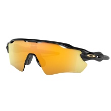 Oakley Sonnenbrille Radar EV Path Polarisiert (Glasfarbe: Prizm 24k polarized) schwarz glänzend - 1 Brille mit Hartschalenetui