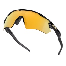 Oakley Sonnenbrille Radar EV Path Polarisiert (Glasfarbe: Prizm 24k polarized) schwarz glänzend - 1 Brille mit Hartschalenetui