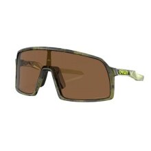 Oakley Sonnenbrille Sutro S (Glasfarbe: Prizm bronze) fern swirl grün - 1 Brille mit Hartschalenetui