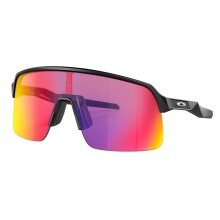 Oakley Sonnenbrille Sutro Lite (Glasfarbe: Prizm road) schwarz matt - 1 Brille mit Hartschalenetui