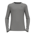 Odlo Langarmshirt Merino Natural (100% Merinowolle, Stoffstärke 200) Unterwäsche 2023 grau Herren