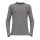 Odlo Langarmshirt Merino Natural (100% Merinowolle, Stoffstärke 200) Unterwäsche 2023 grau Herren