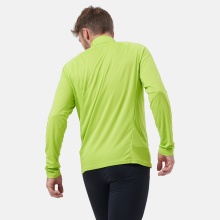 Odlo Sport-Langarmshirt Essential 1/2 Zip Ceramiwarm (wärmt aktiv, reflektierende Details) limegrün Herren