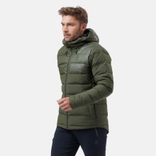 Odlo Winterjacke Severin N-Thermic Insulated mit Kapuze (wasserabweisend, winddicht, atmungsaktiv) dunkelgrün Herren